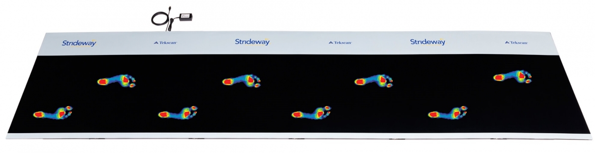 Strideway provides key insights into gait analysis including pressure, force and spatial parameters.