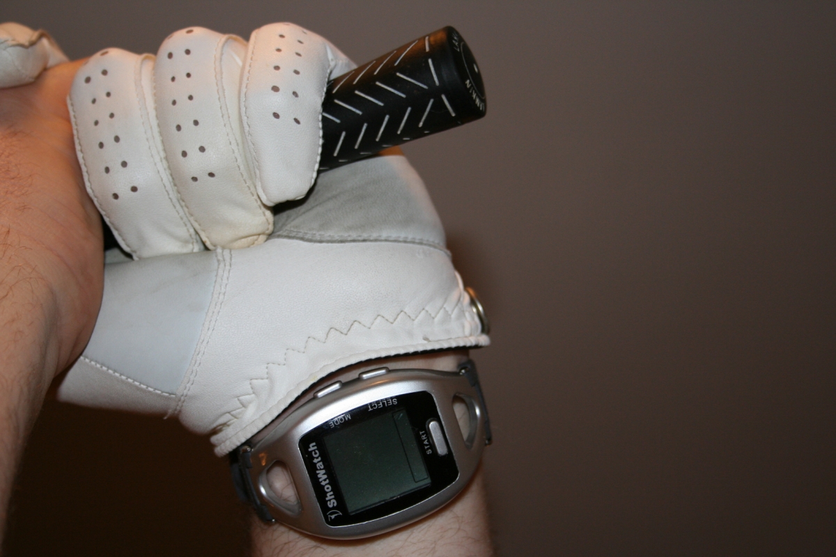 Golf Grip Glove with FlexiForce Sensor