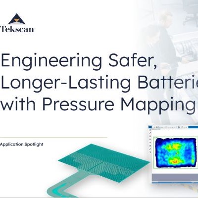 Engineering Safer, Longer-Lasting Batteries with Pressure Mapping