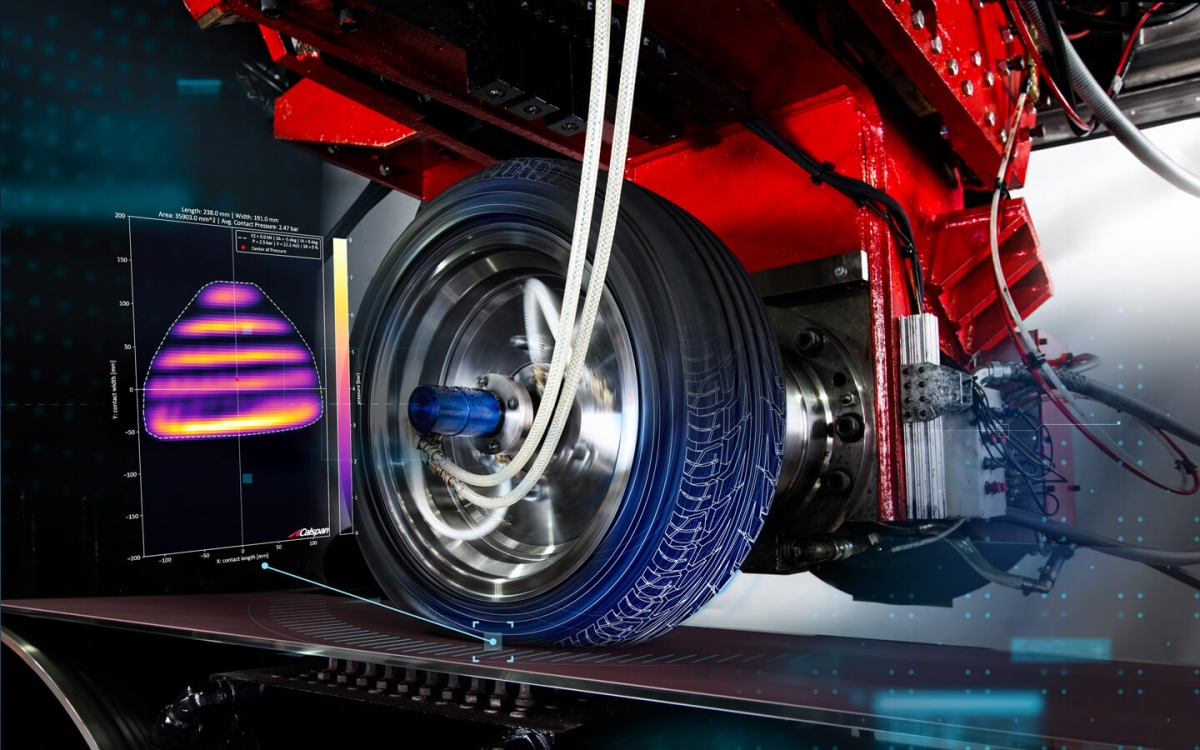 Tekscan and Calspan Develop Innovative Flat-Track Tire Testing Technology