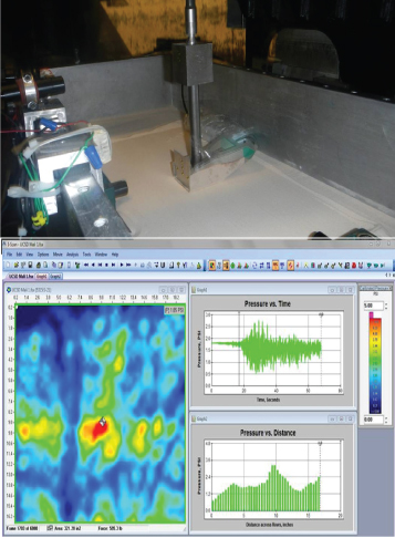 Figure 1: Data from an earthquake simulation study involving a shaker table.