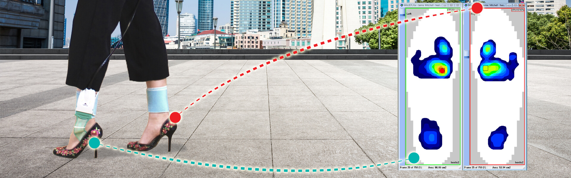 Pressure Mapping for Footwear Design & Manufacturing Tekscan