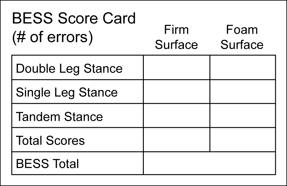 Bess Score Bess Test Score Sheet Growthreport