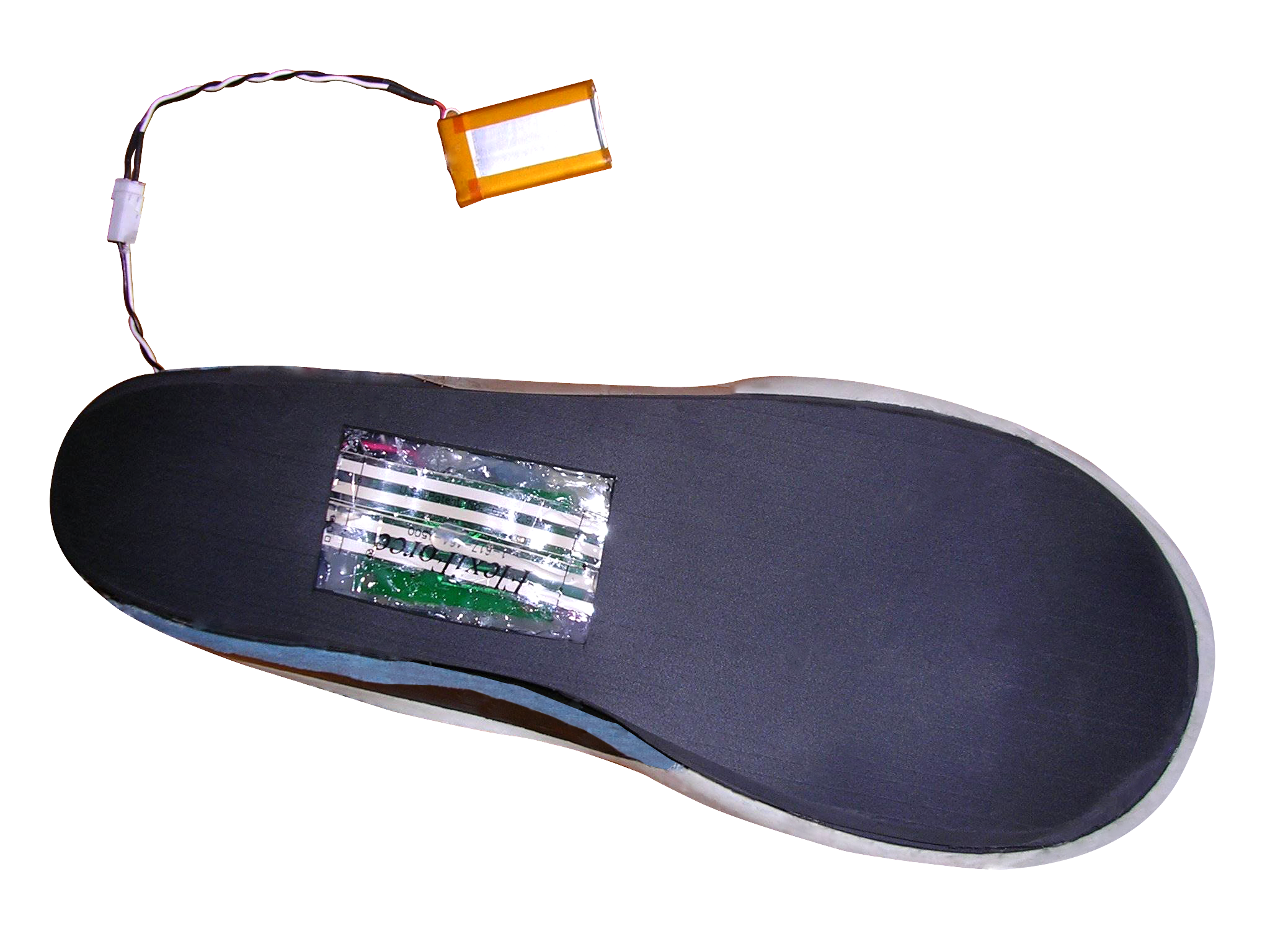 pressure sensor f-scan News: Prototype iShoe Sensors Tekscan   Uses FlexiForce