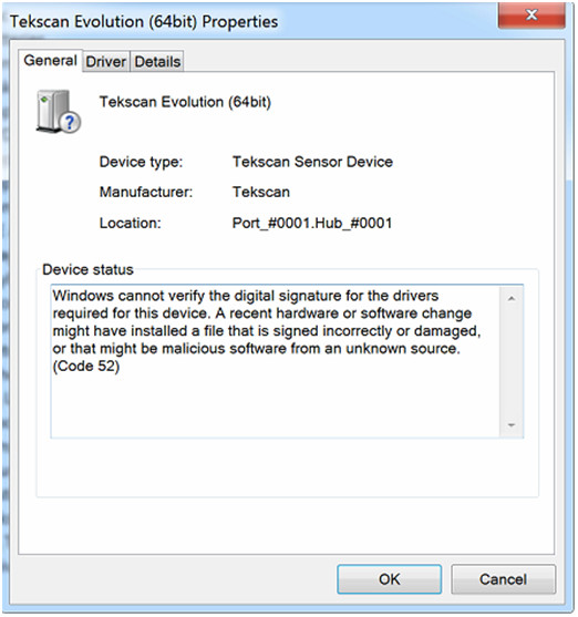 T-Scan 9.1 Handle Driver Error